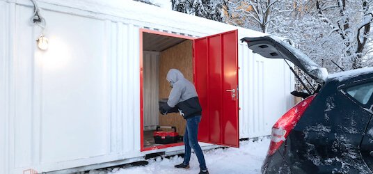 Boxrent in winter